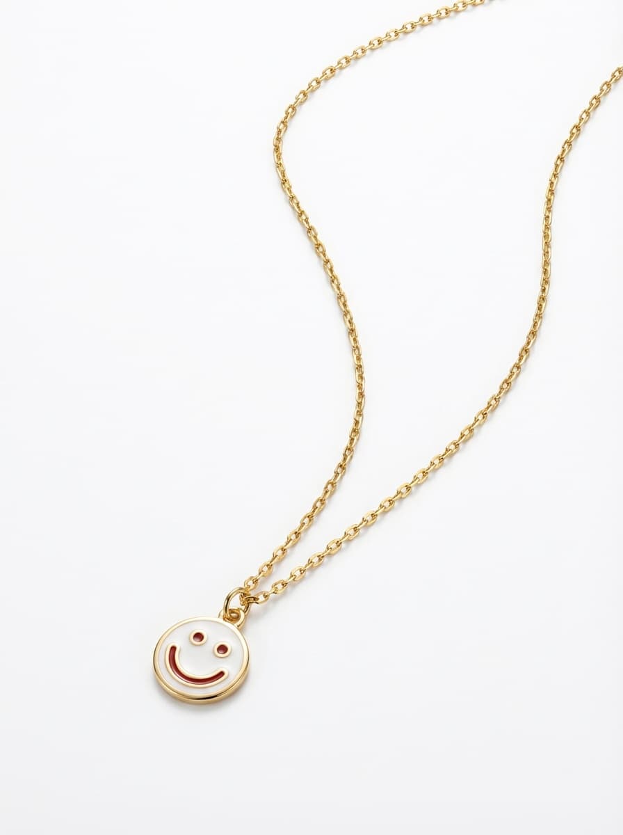 گردنبند طلا مینیمال طرح آدمک