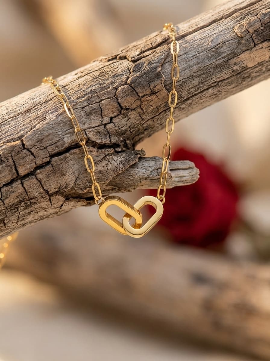 گردنبند طلا مینیمال لوکس