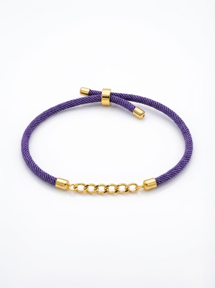 دستبند طلا دخترانه با بند مخمل و مدل کارتیر 