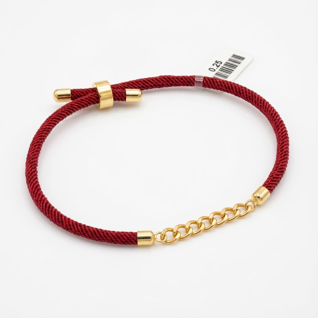 دستبند طلا دخترانه با بند مخمل و مدل کارتیر 