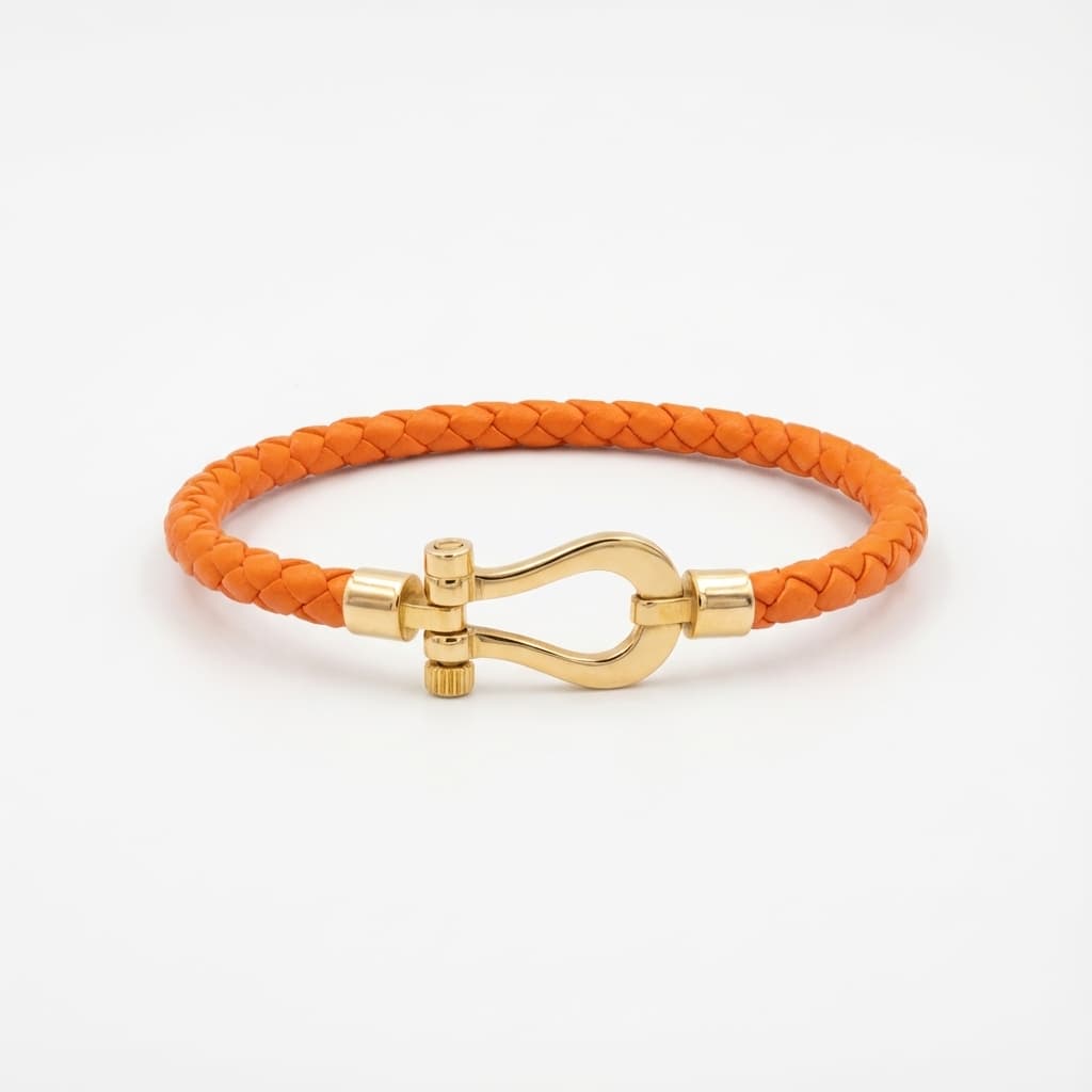 دستبند طلا زنانه مدل امگا