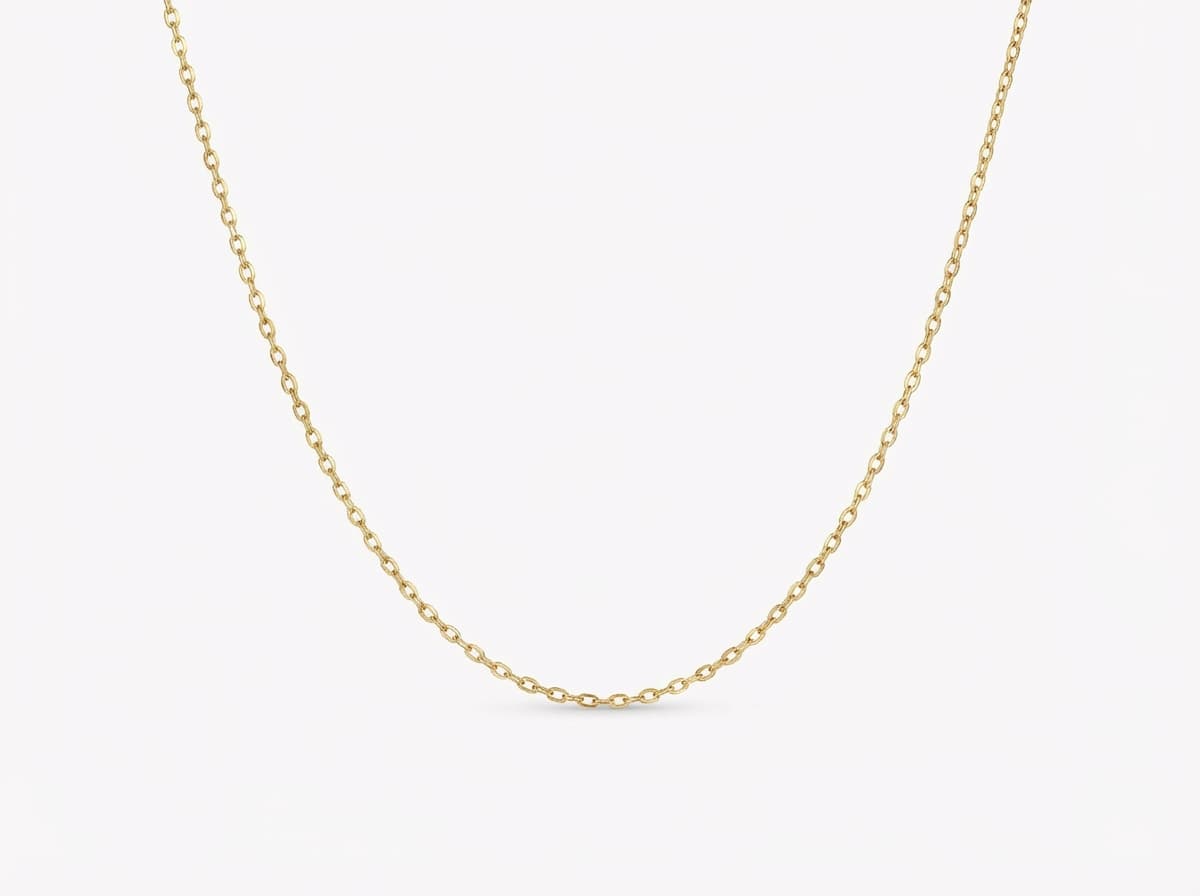 زنجیر طلا زنانه مدل فلامینگو سبک