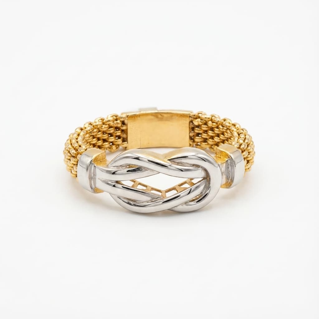 بنگل طلا زنانه مدل جسیکا