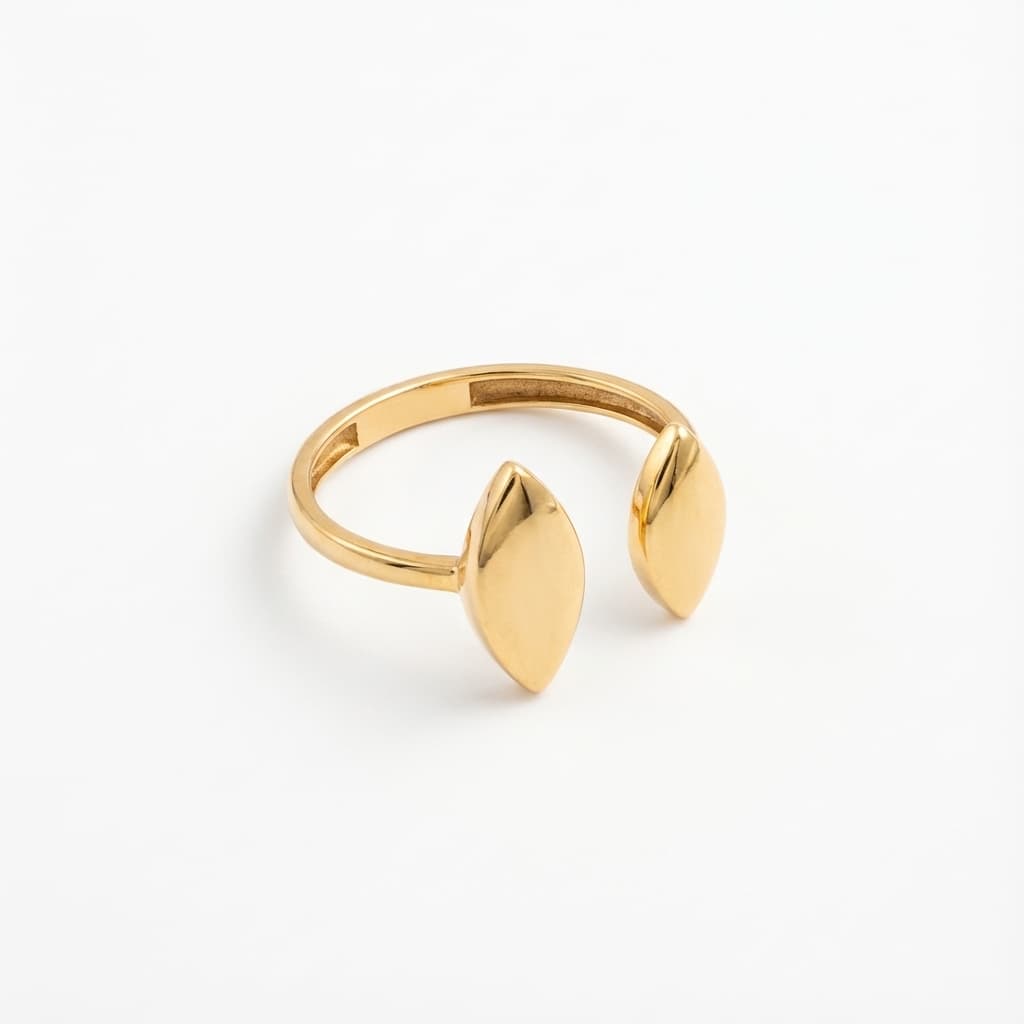 انگشتر طلا زنانه مینیمال 