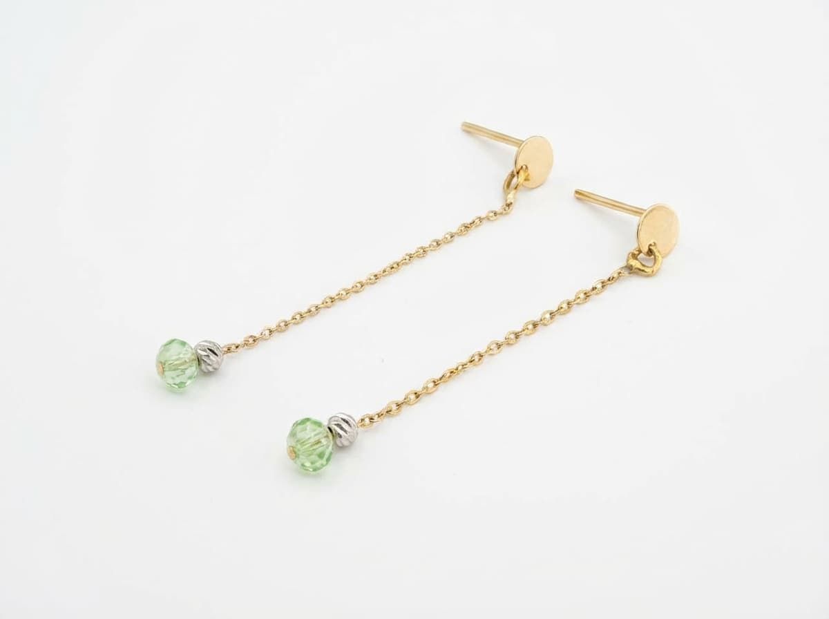 گوشواره طلا دخترانه مدل میخی