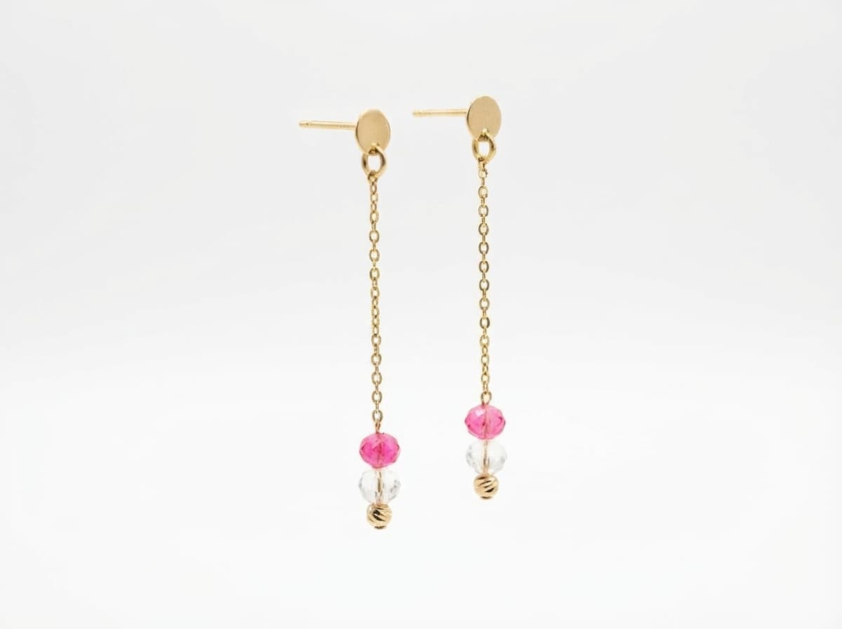 گوشواره طلا دخترانه مدل میخی