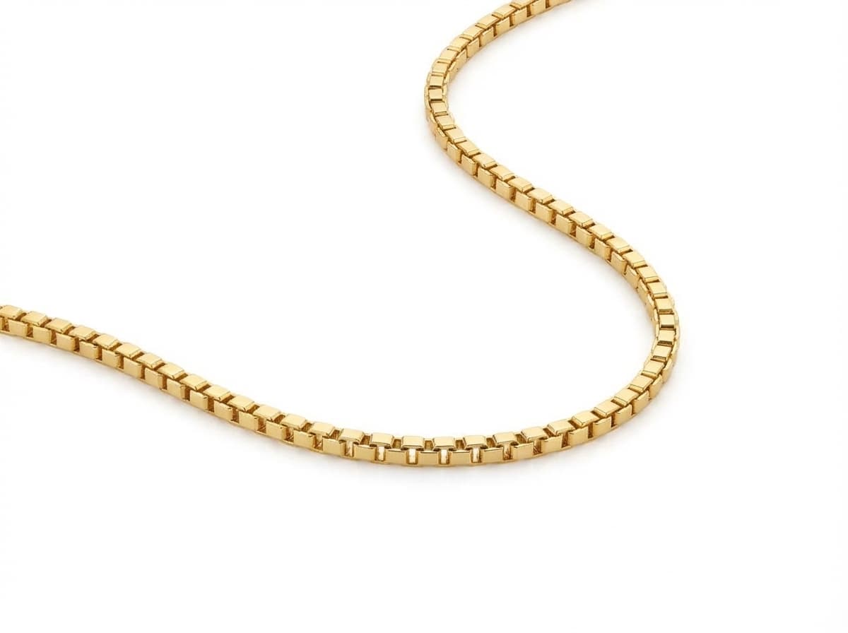 زنجیر طلا زنانه طرح ونیزی