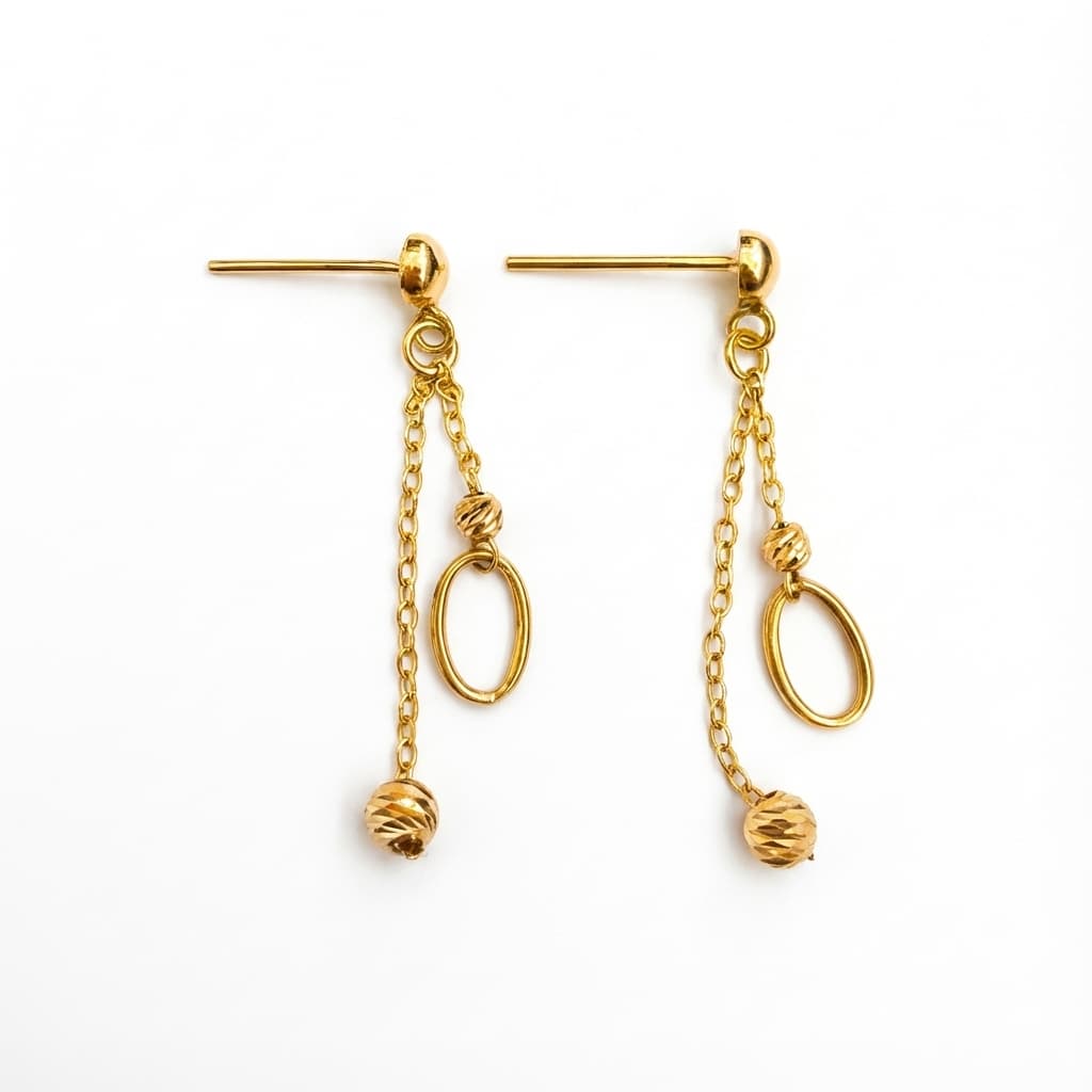 نیم ست  طلا زنانه مدل تلفیقی