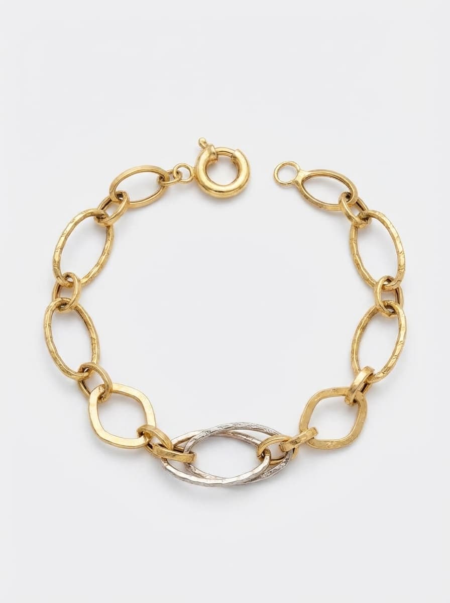 دستبند طلا زنانه  طرح کلاسیک 