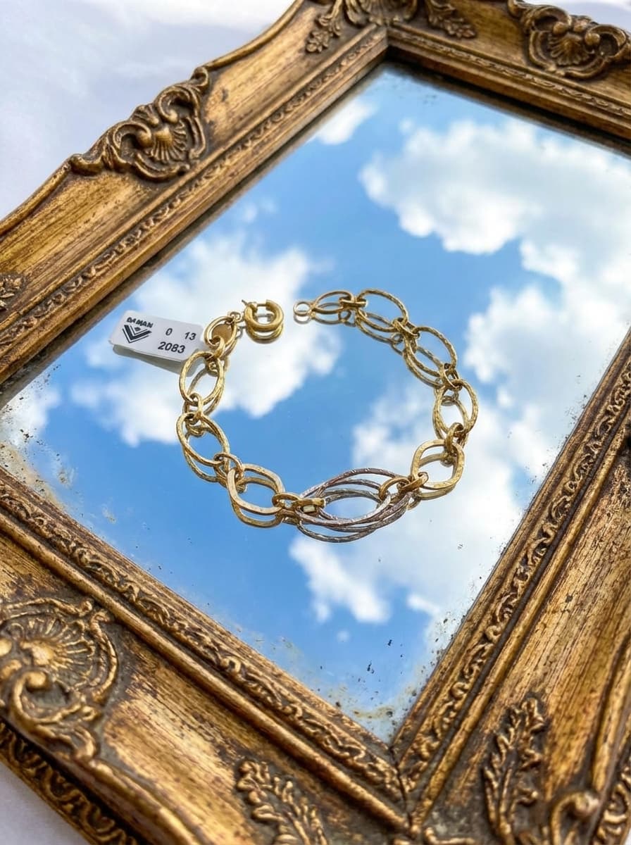 دستبند طلا زنانه  طرح کلاسیک 