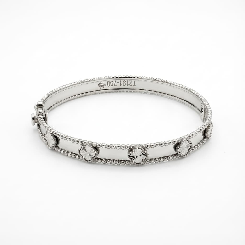 بنگل طلا زنانه مدل ونکلیف