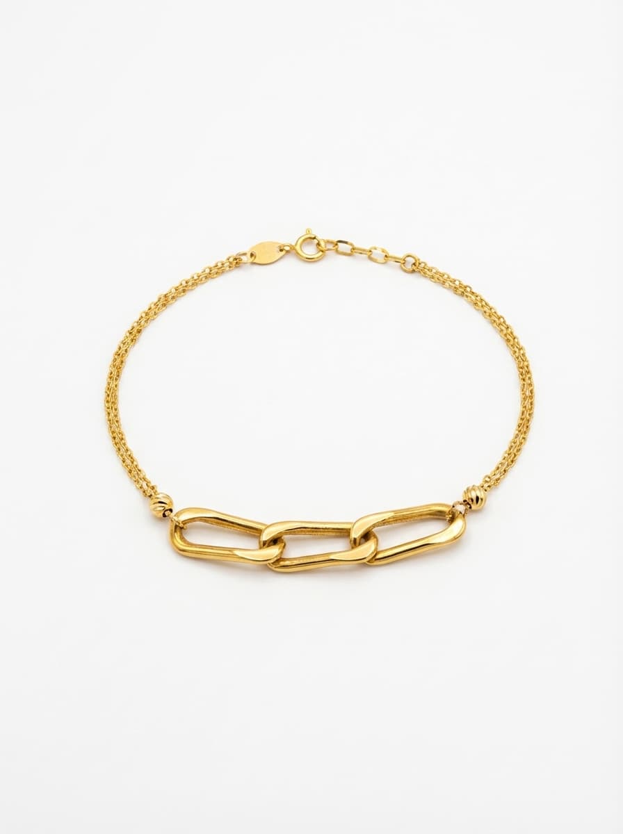 سرویس طلا زنانه مدل تلفیقی برند حوا 