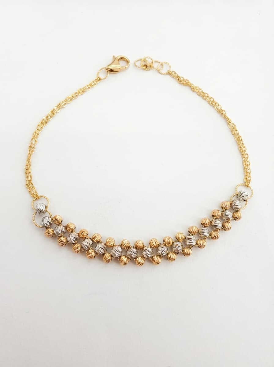 سرویس طلا زنانه مدل گوی البرناردو 