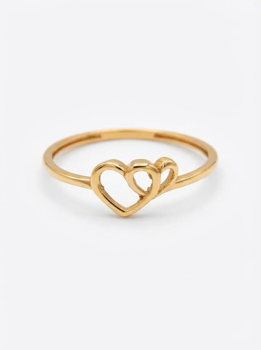 انگشتر طلا زنانه مینیمال 