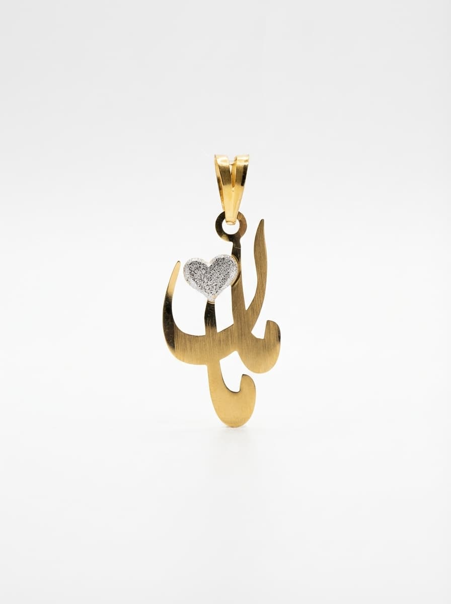 پلاک طلا زنانه طرح مادر