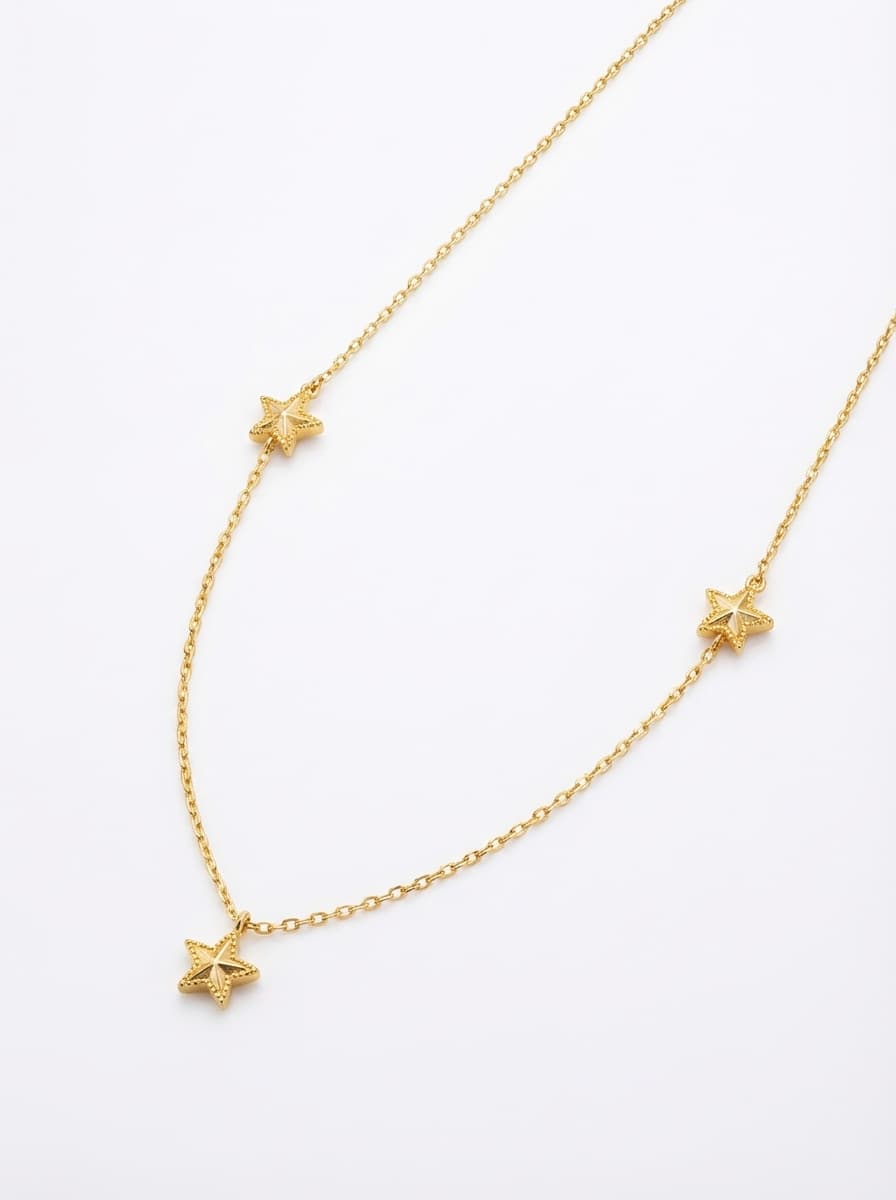 گردنبند طلا زنانه مدل ونکلیف مینیمال برند نونا