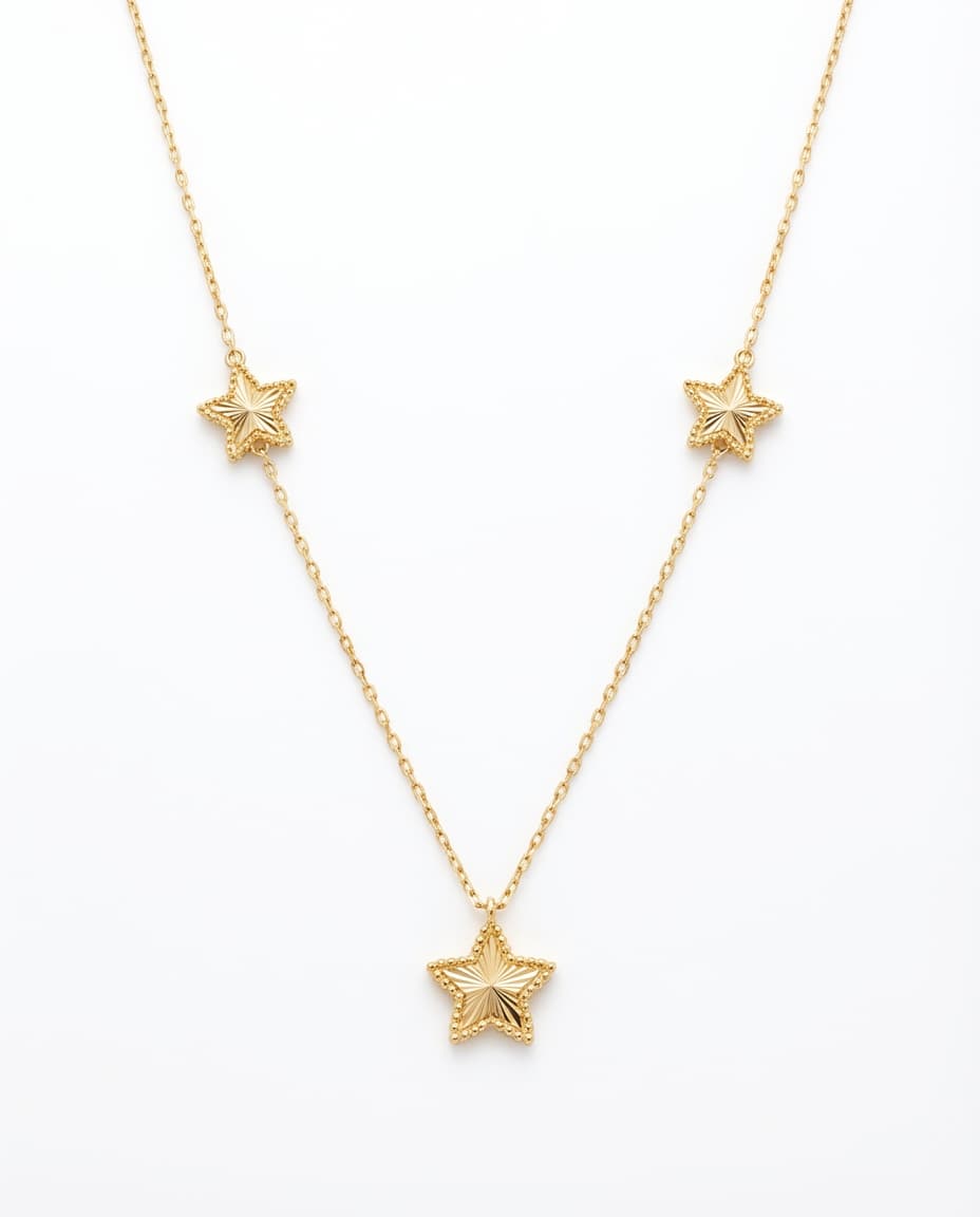 گردنبند طلا زنانه مدل ونکلیف مینیمال برند نونا