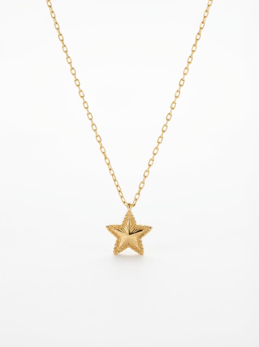 گردنبند طلا زنانه مدل ونکلیف مینیمال برند نونا