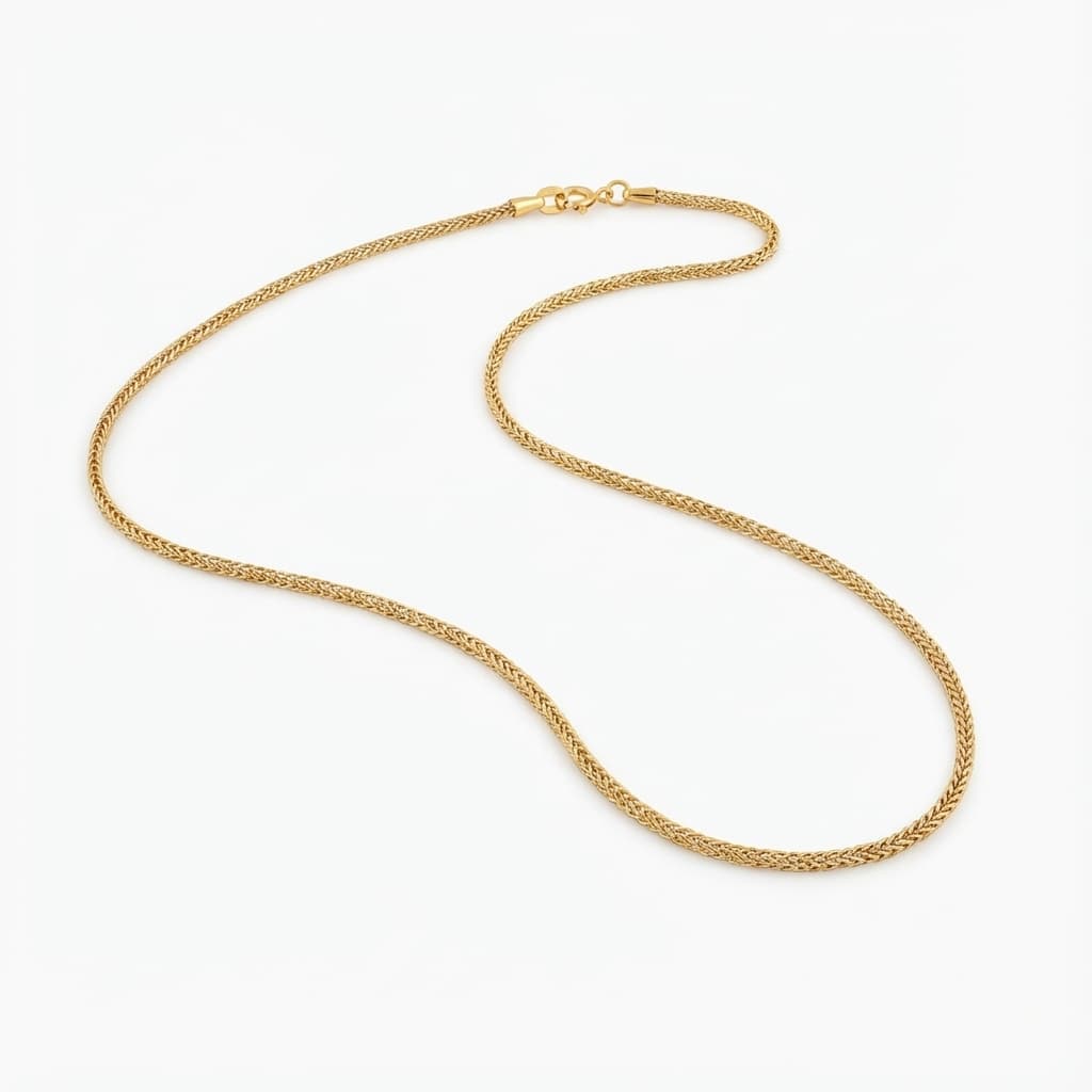 زنجیر طلا زنانه مدل میرو سوپر